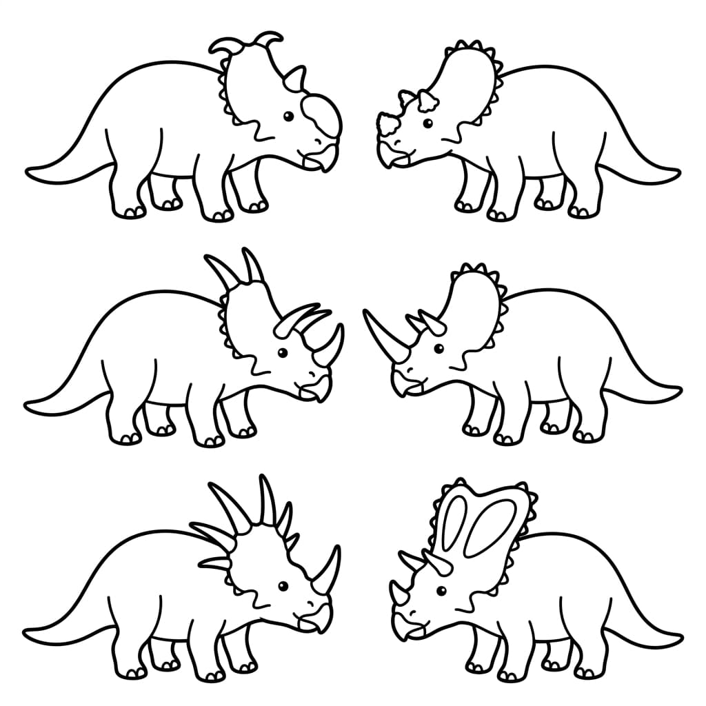 Free Printable Free Einiosaurus Facts & Coloring Pages for Kids PDF - High Resolution Sheet 3