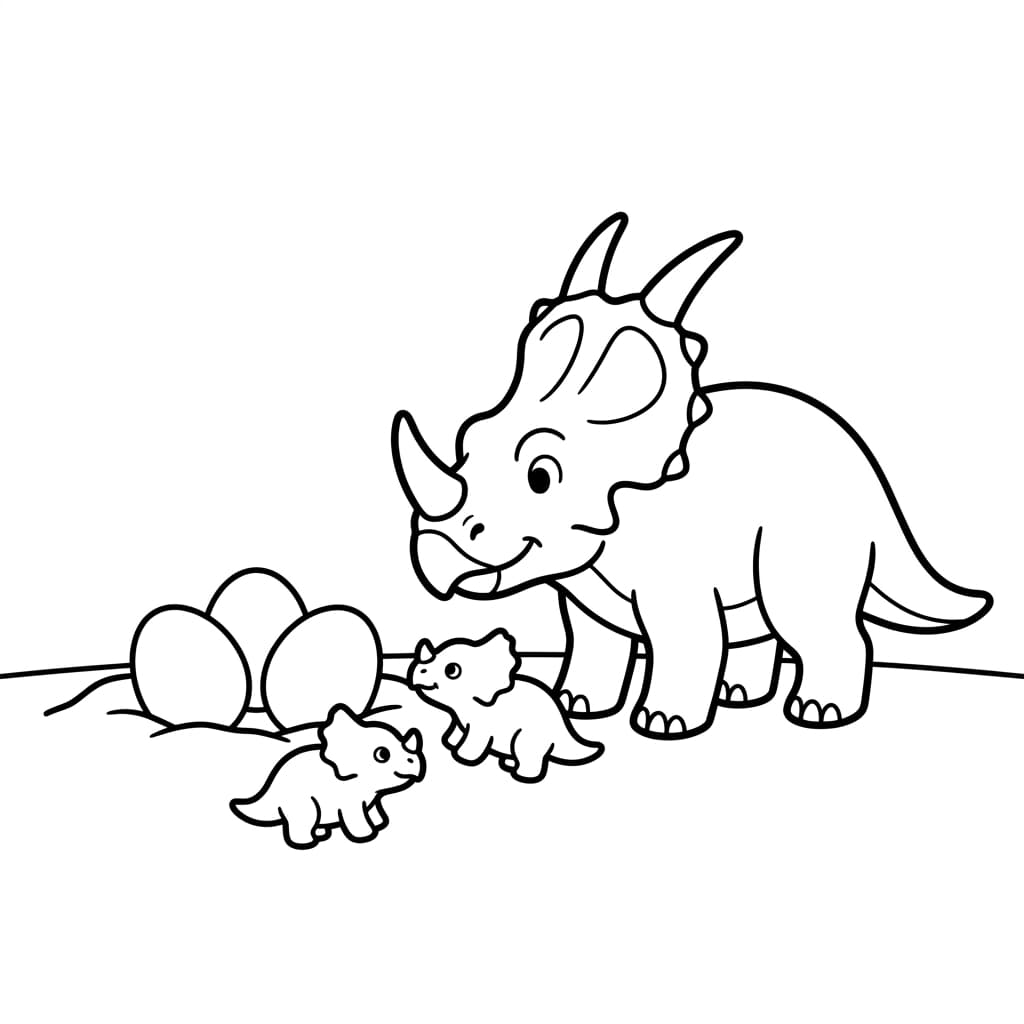 Free Printable Free Einiosaurus Facts & Coloring Pages for Kids PDF - High Resolution Sheet 4
