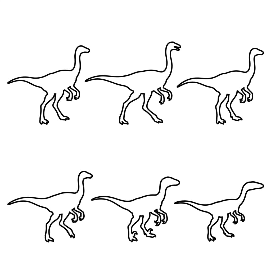Free Printable Free Gallimimus Facts & Coloring Pages for Kids PDF - High Resolution Sheet 3