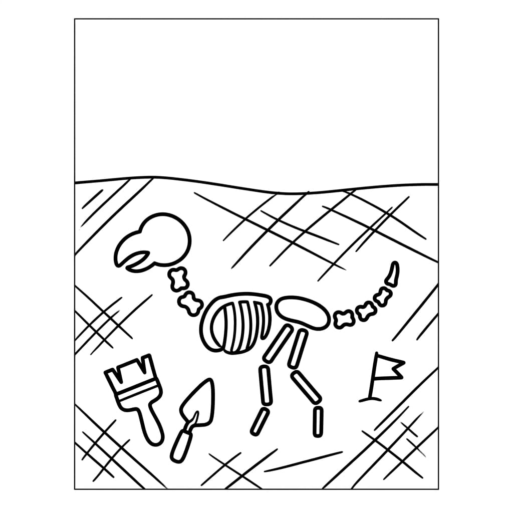 Free Printable Free Gallimimus Facts & Coloring Pages for Kids PDF - High Resolution Sheet 5