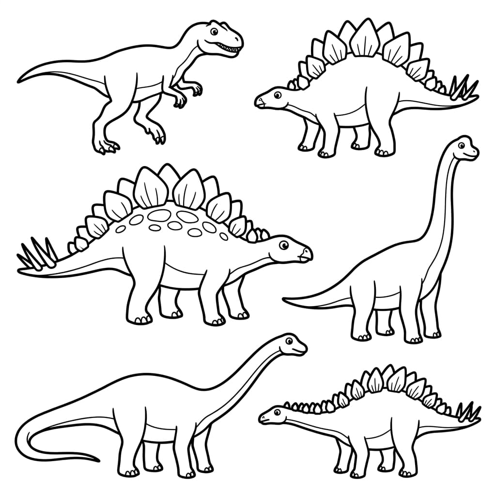 Free Printable Free Hesperosaurus Facts & Coloring Pages for Kids PDF - High Resolution Sheet 3