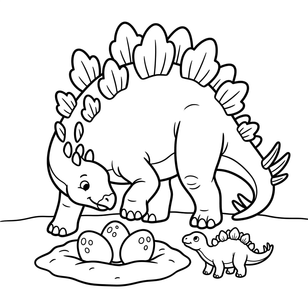 Free Printable Free Hesperosaurus Facts & Coloring Pages for Kids PDF - High Resolution Sheet 4