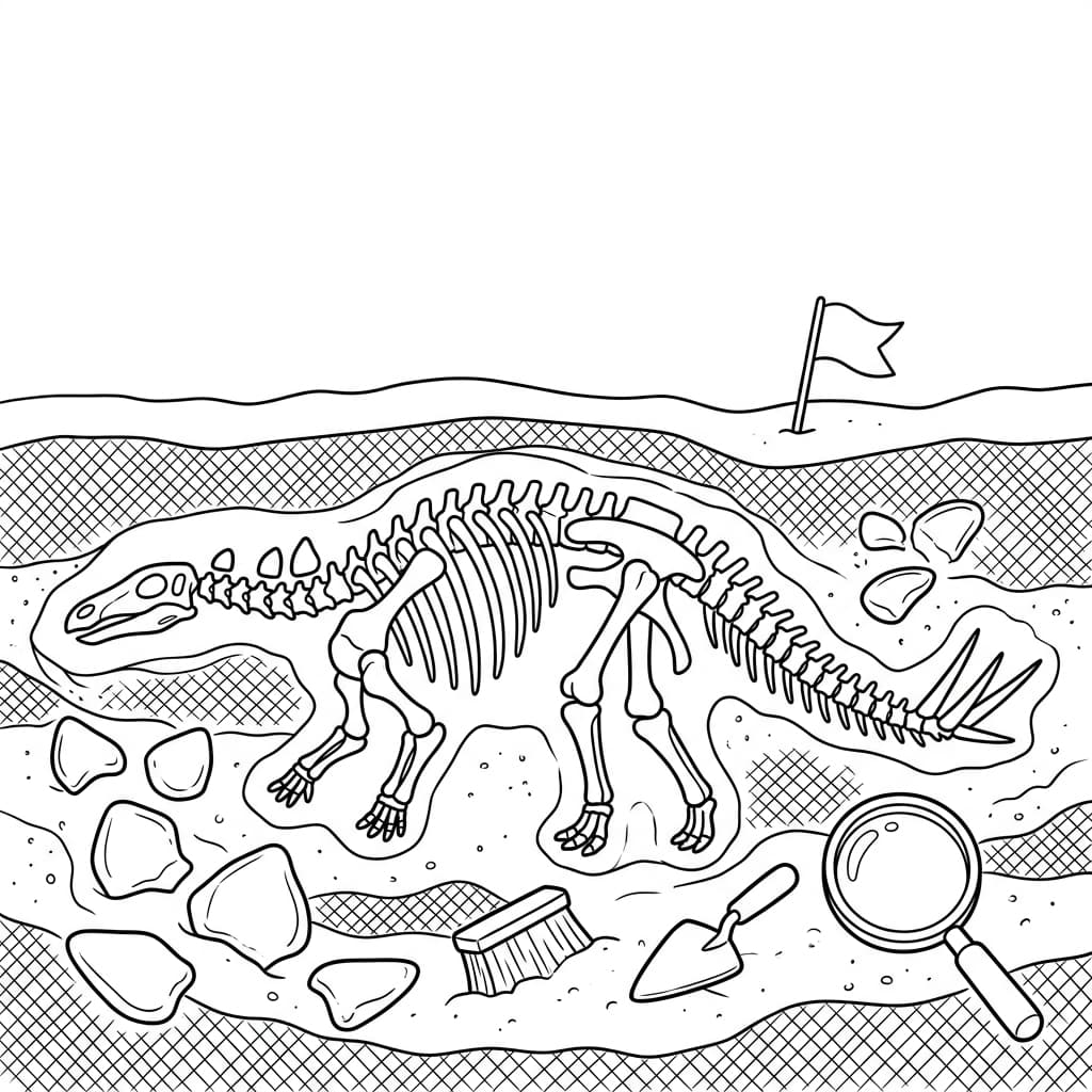 Free Printable Free Hesperosaurus Facts & Coloring Pages for Kids PDF - High Resolution Sheet 5