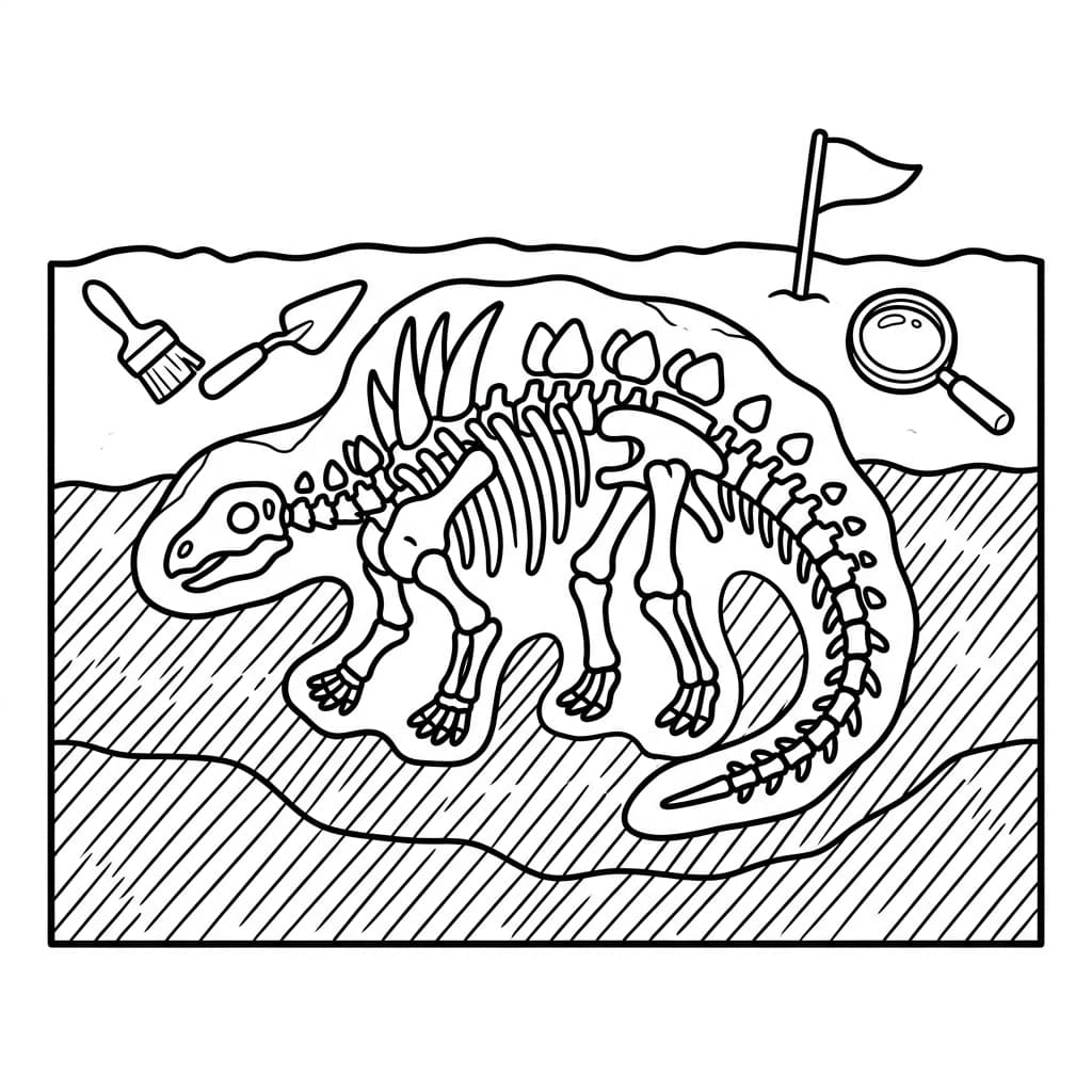 Free Printable Free Huayangosaurus Facts & Coloring Pages for Kids PDF - High Resolution Sheet 5