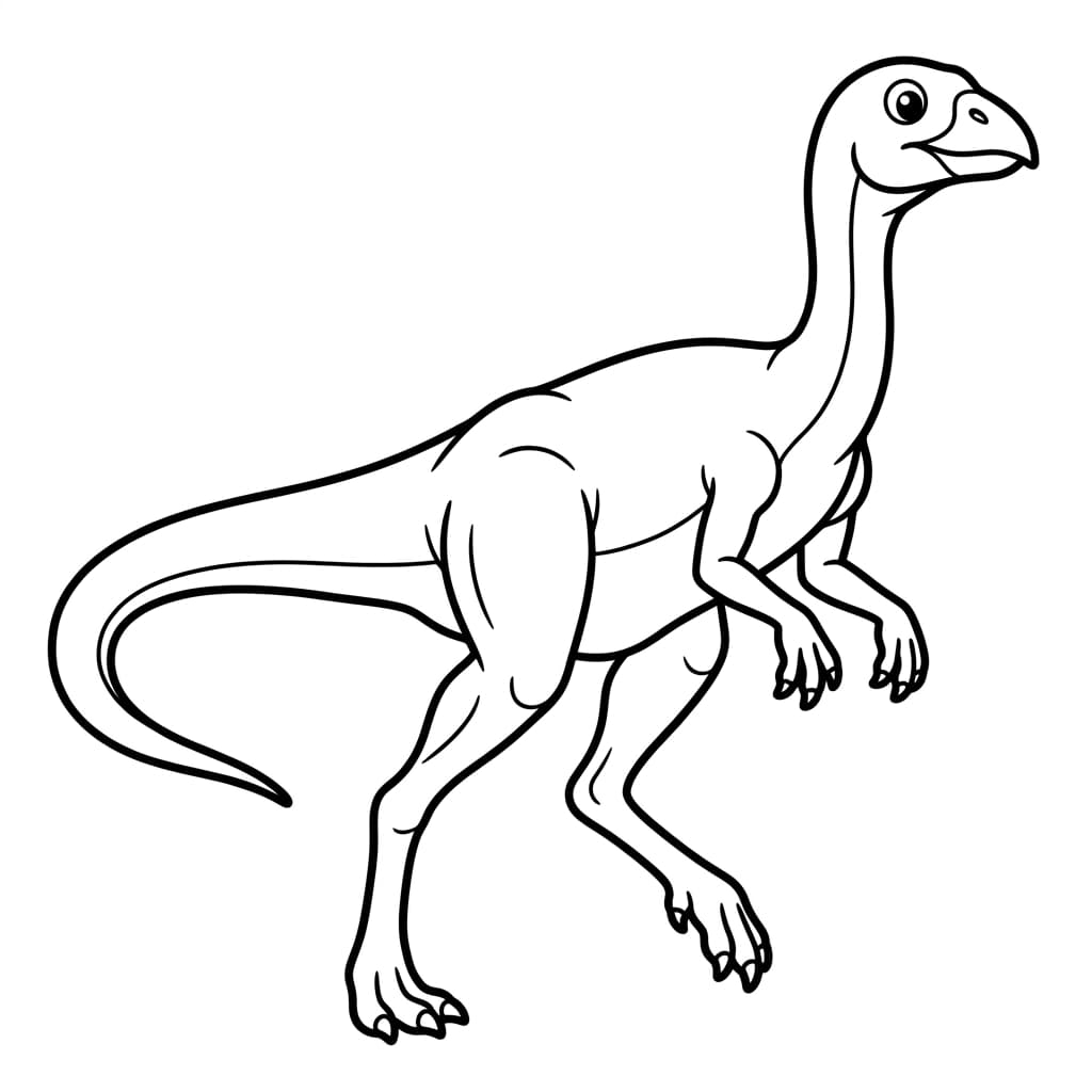 Free Printable Free Limusaurus Facts & Coloring Pages for Kids PDF - High Resolution Sheet 1