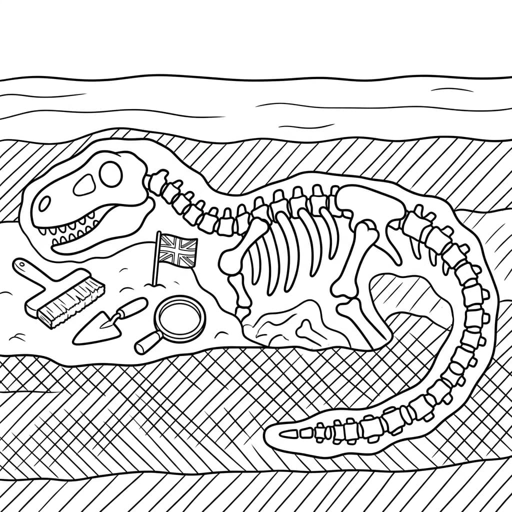 Free Printable Free Megalosaurus Facts & Coloring Pages for Kids PDF - High Resolution Sheet 5