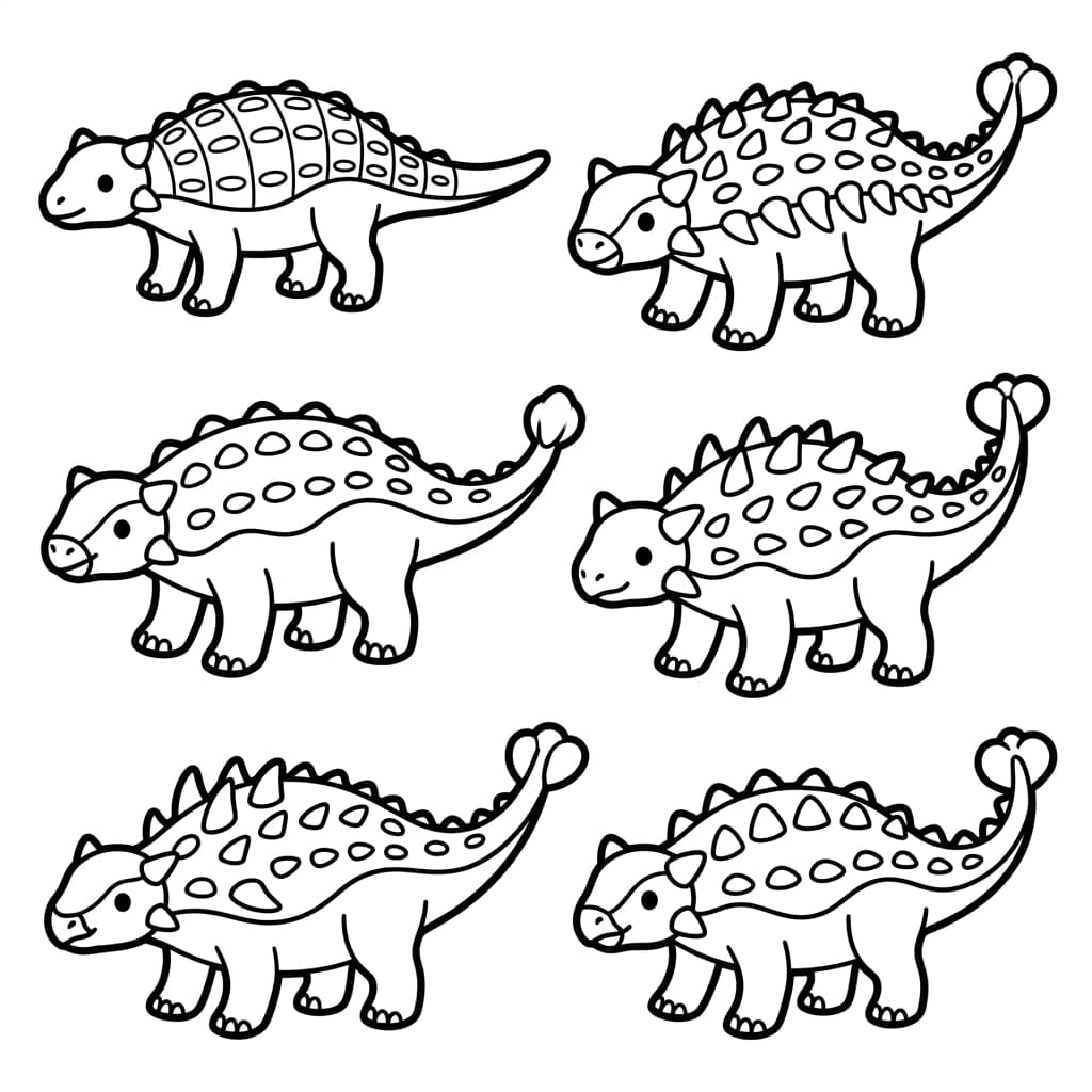 Free Printable Free Minmi Facts & Coloring Pages for Kids PDF - High Resolution Sheet 3