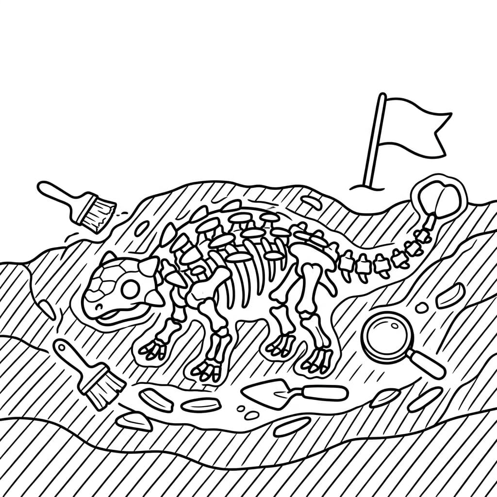 Free Printable Free Minmi Facts & Coloring Pages for Kids PDF - High Resolution Sheet 5