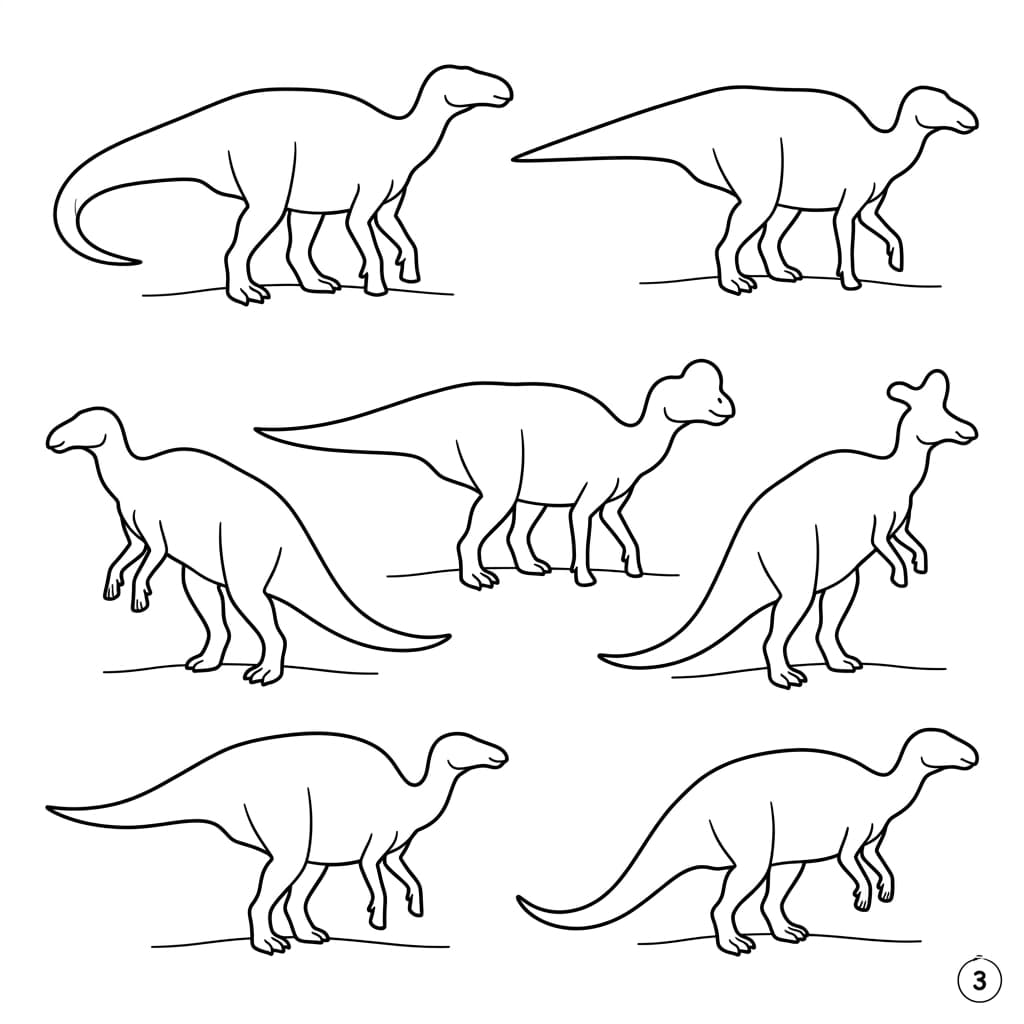 Free Printable Free Muttaburrasaurus Facts & Coloring Pages for Kids PDF - High Resolution Sheet 3