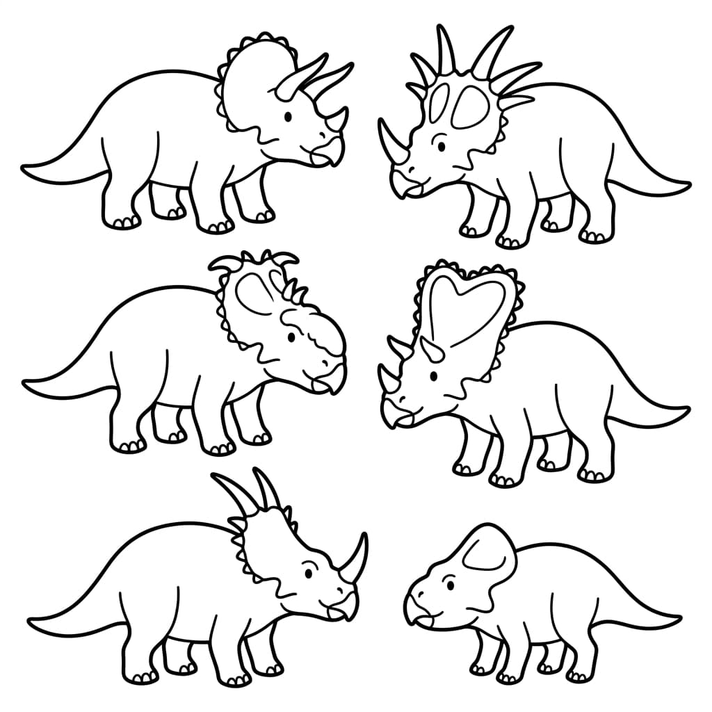 Free Printable Free Pachyrhinosaurus Facts & Coloring Pages for Kids PDF - High Resolution Sheet 3