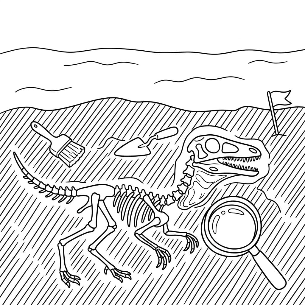 Free Printable Free Pelecanimimus Facts & Coloring Pages for Kids PDF - High Resolution Sheet 5