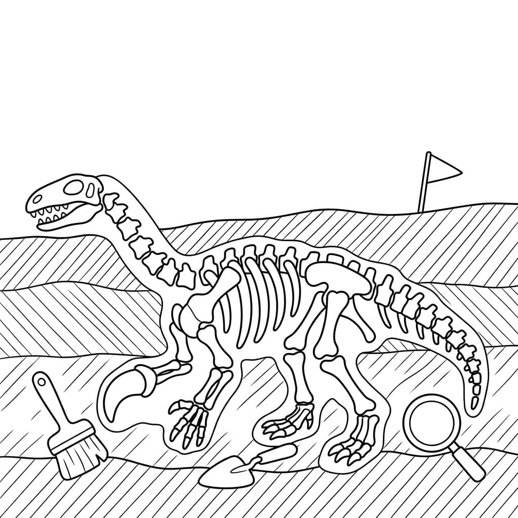 Free Printable Free Plateosaurus Facts & Coloring Pages for Kids PDF - High Resolution Sheet 5