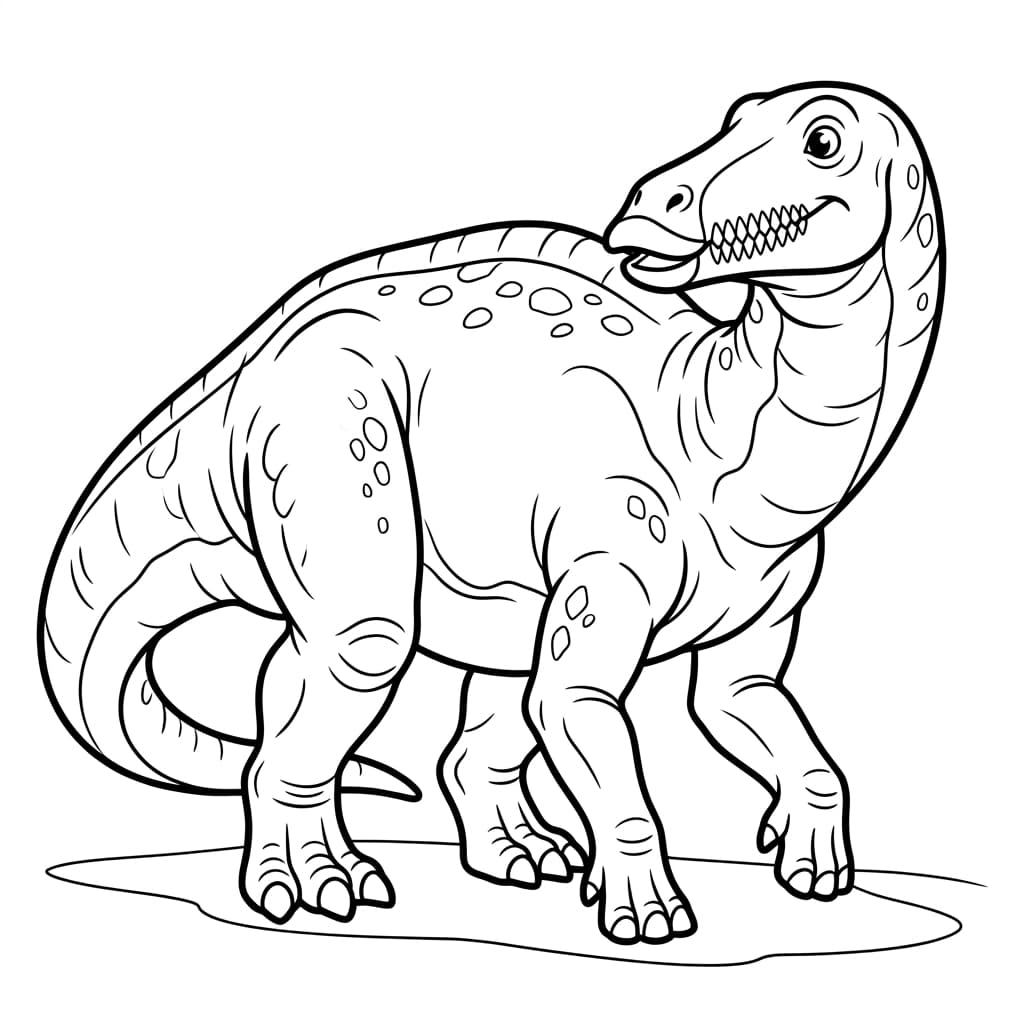 Free Printable Free Shantungosaurus Facts & Coloring Pages for Kids PDF - High Resolution Sheet 1