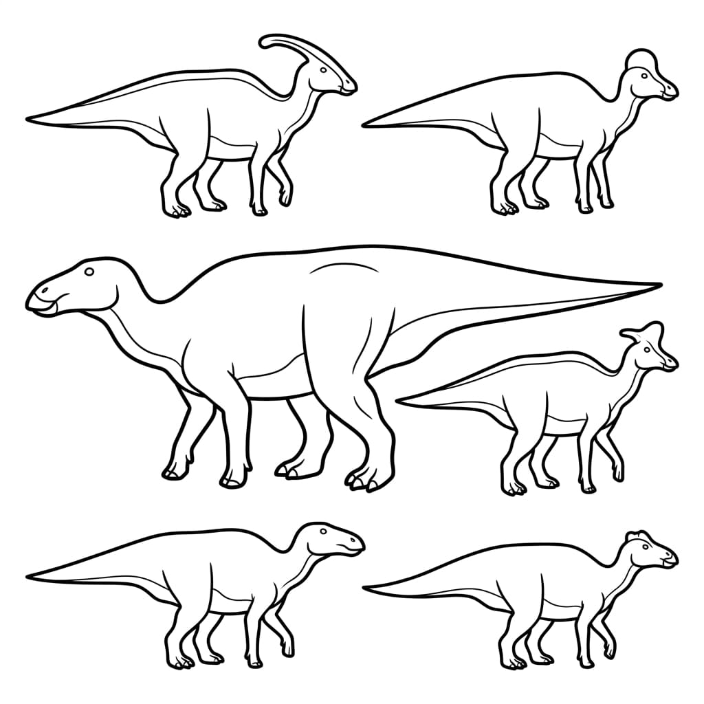 Free Printable Free Shantungosaurus Facts & Coloring Pages for Kids PDF - High Resolution Sheet 3
