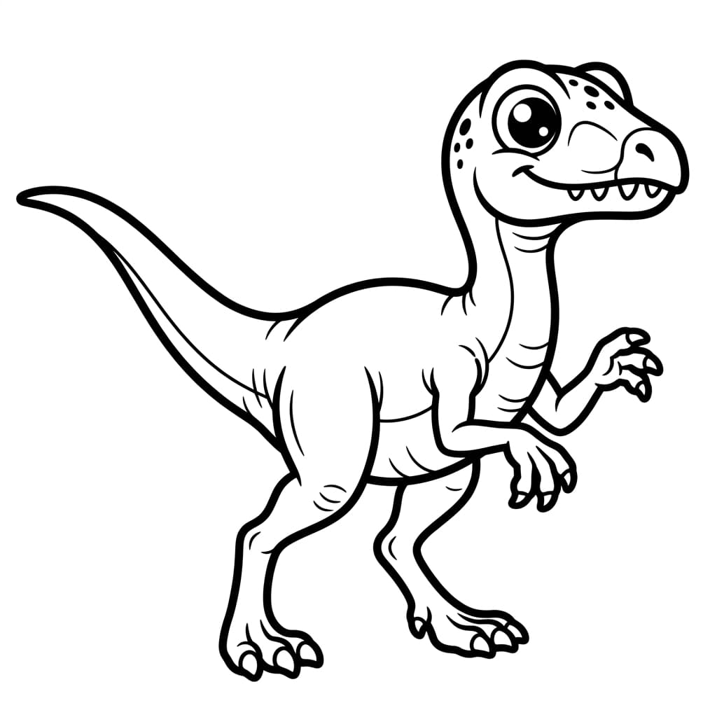 Free Printable Free Troodon Facts & Coloring Pages for Kids PDF - High Resolution Sheet 1