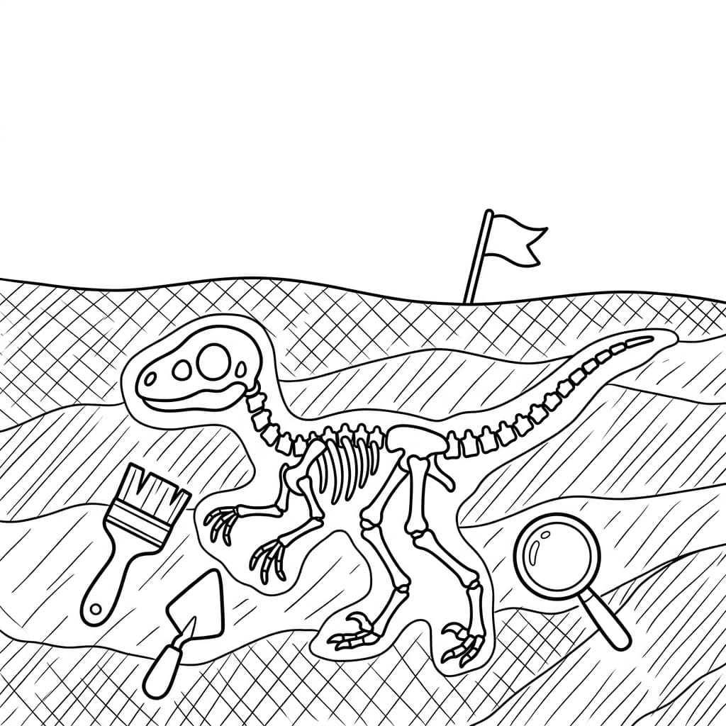 Free Printable Free Troodon Facts & Coloring Pages for Kids PDF - High Resolution Sheet 5