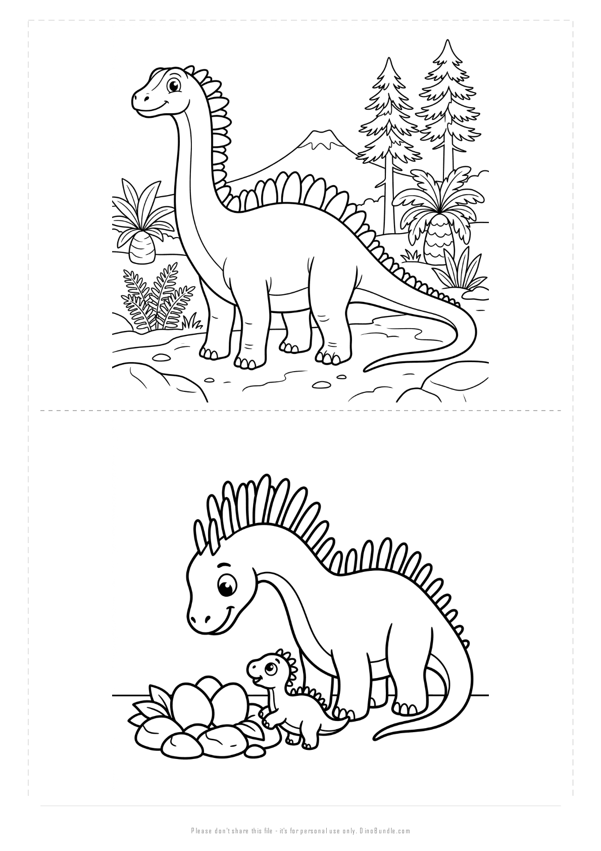 Amargasaurus printable page 5