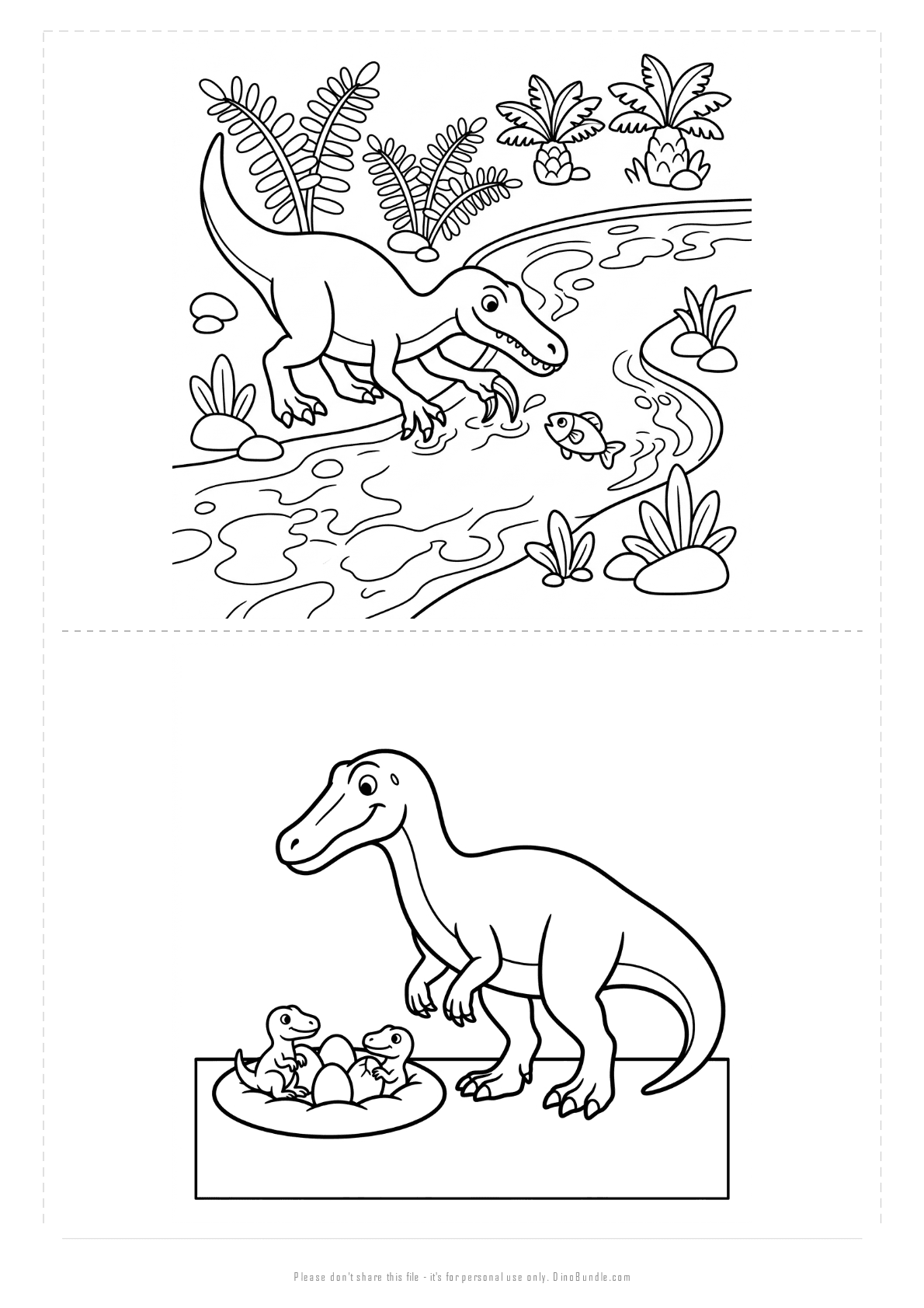 Baryonyx printable page 5