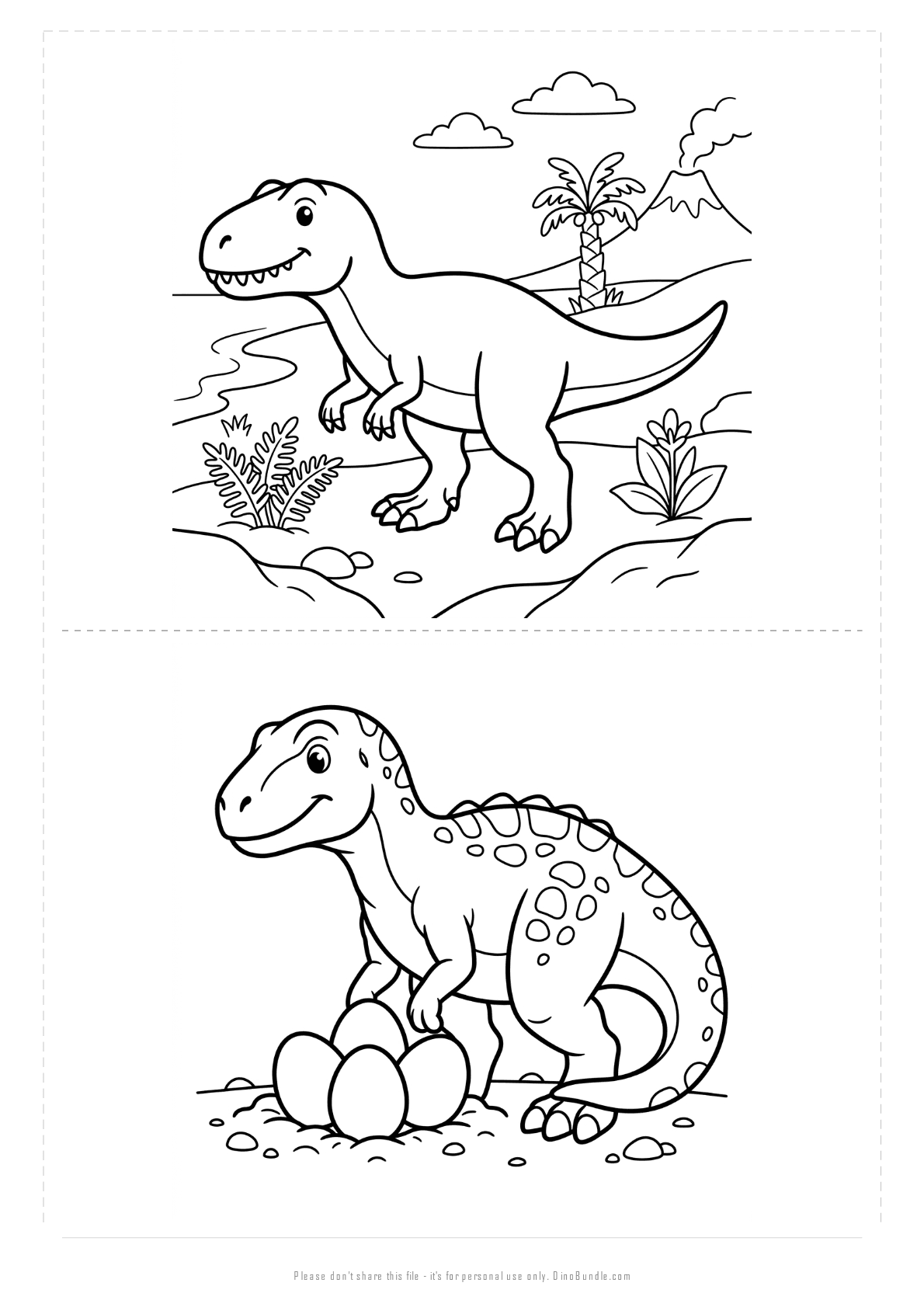 Carcharodontosaurus printable page 5
