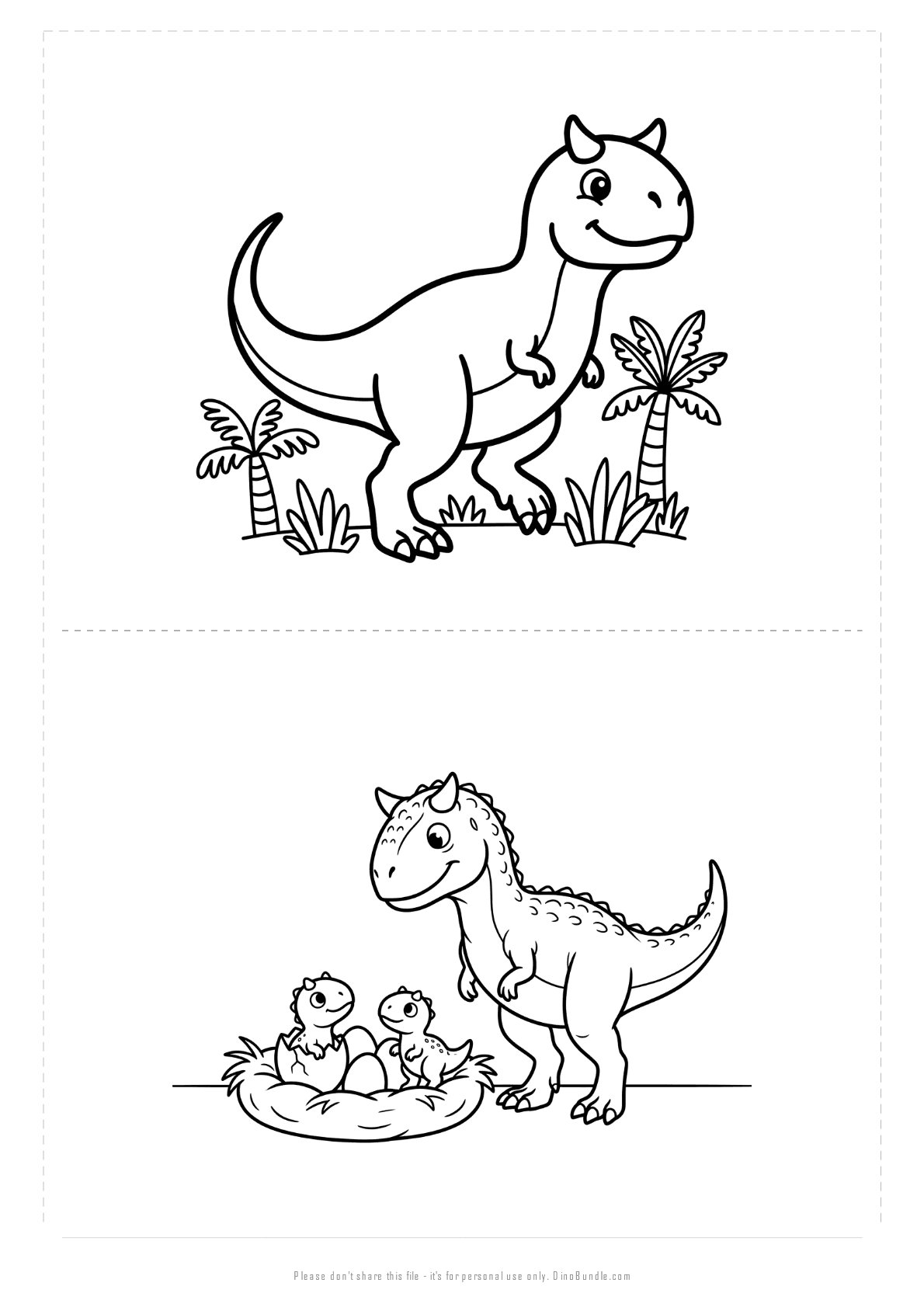 Carnotaurus printable page 5