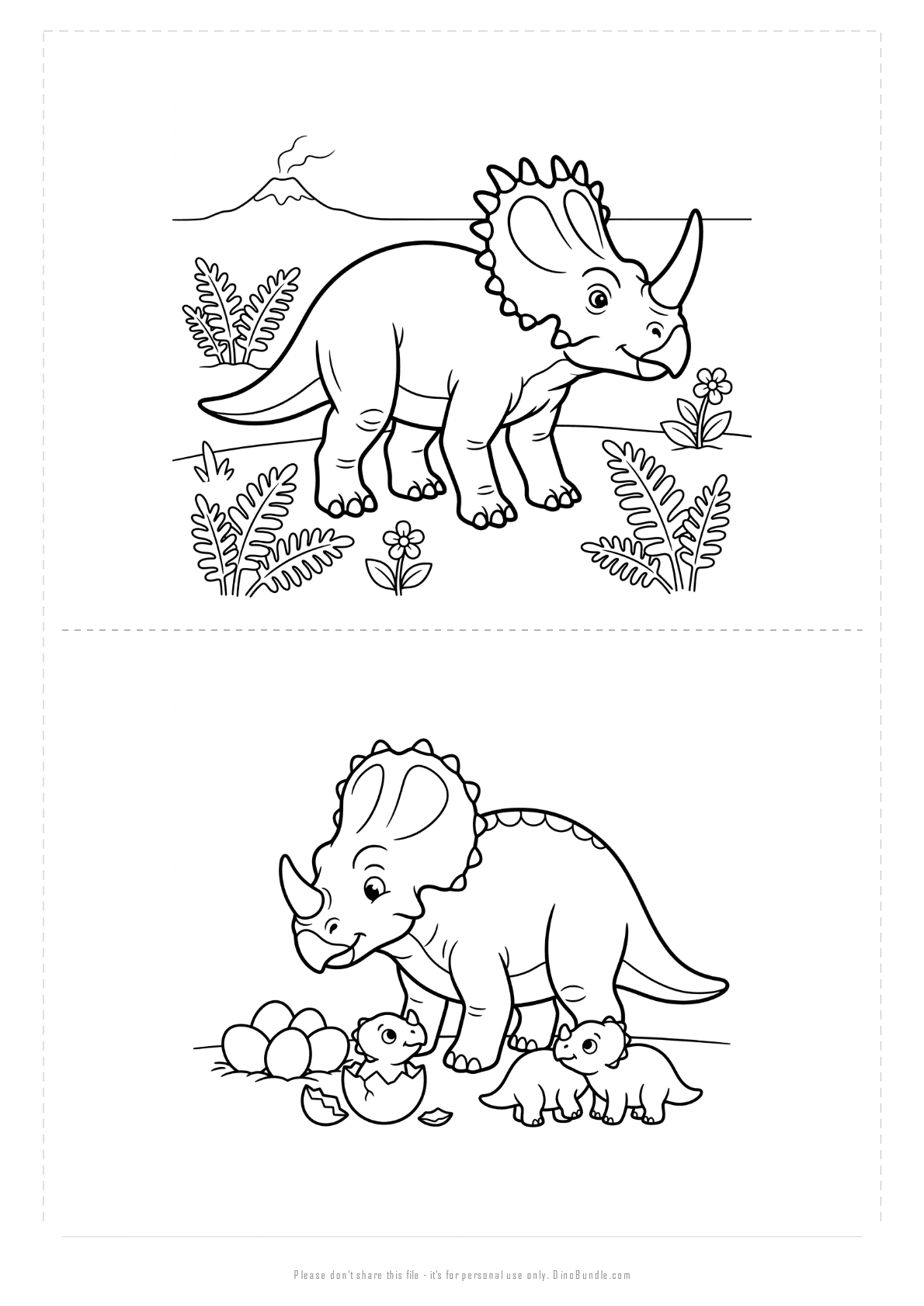 Centrosaurus printable page 5