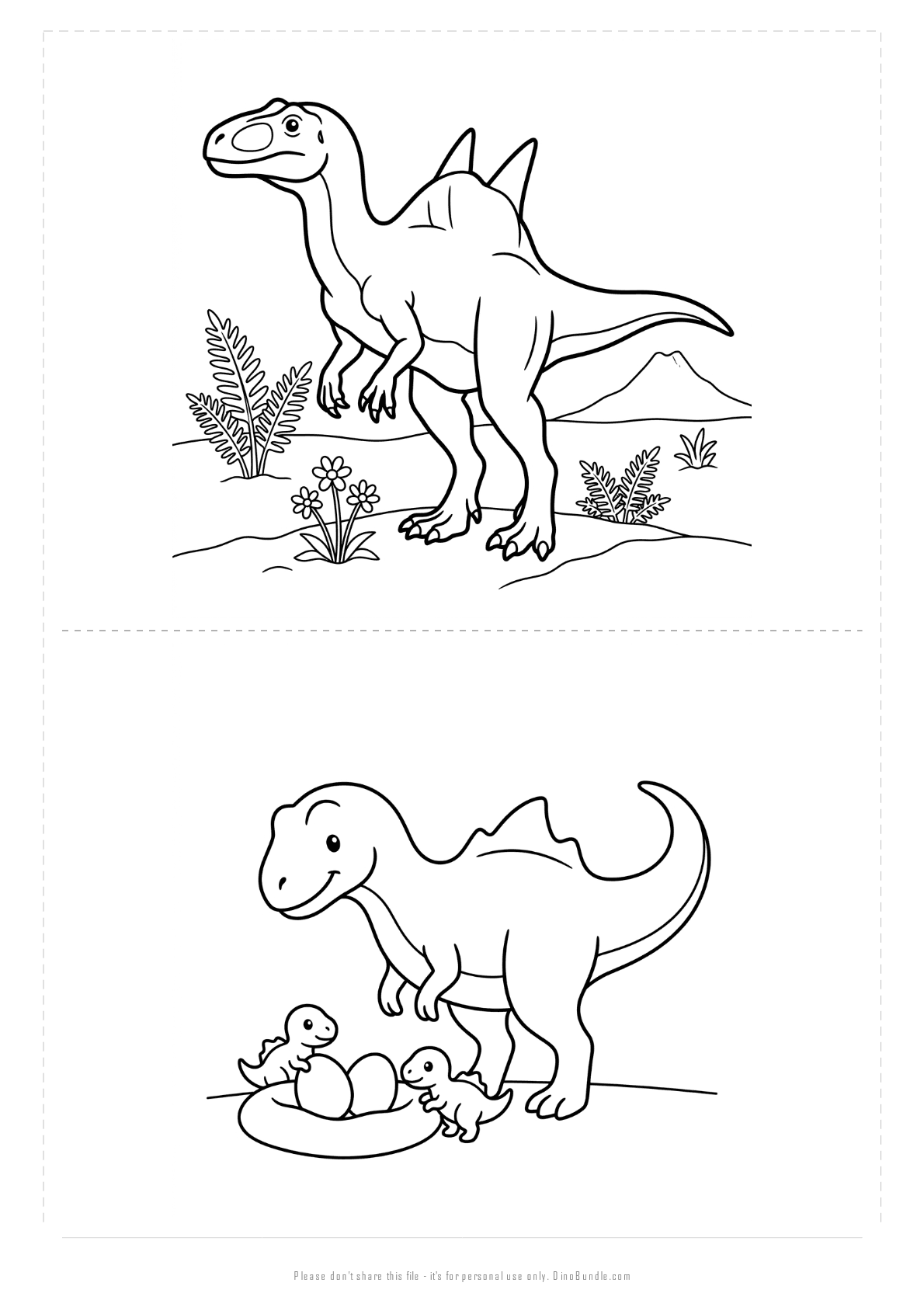 Concavenator printable page 5