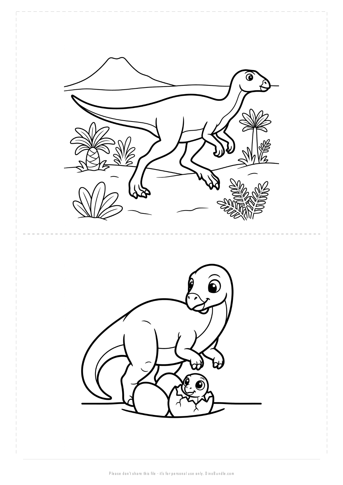Dryosaurus printable page 5