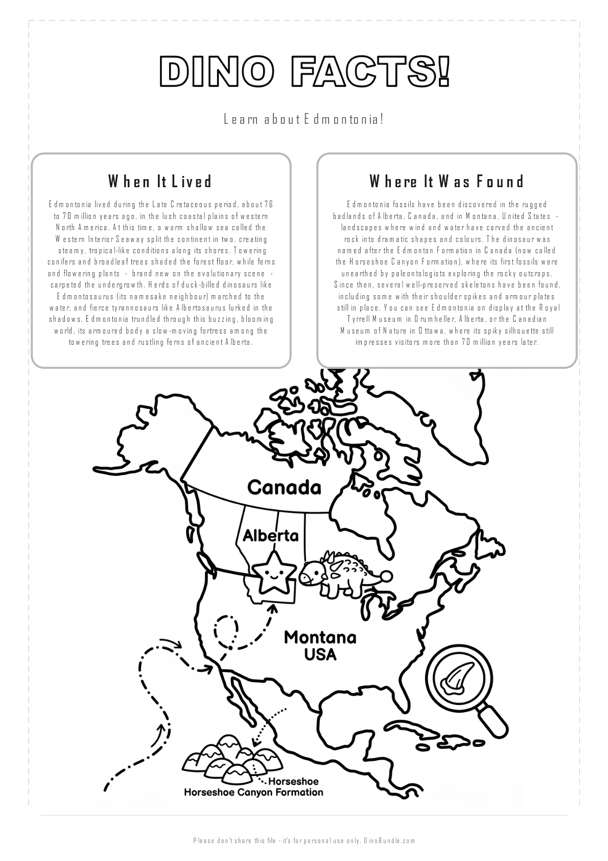 Edmontonia printable page 2