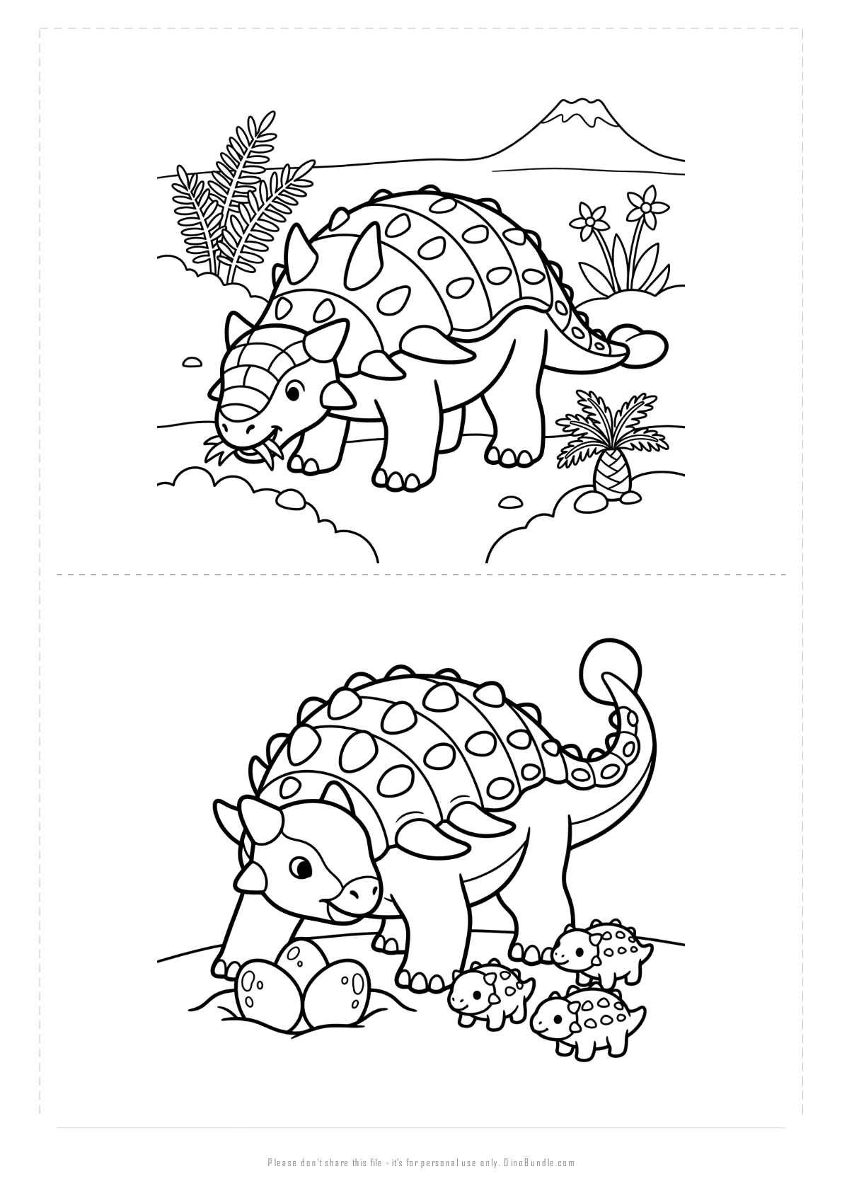 Edmontonia printable page 5