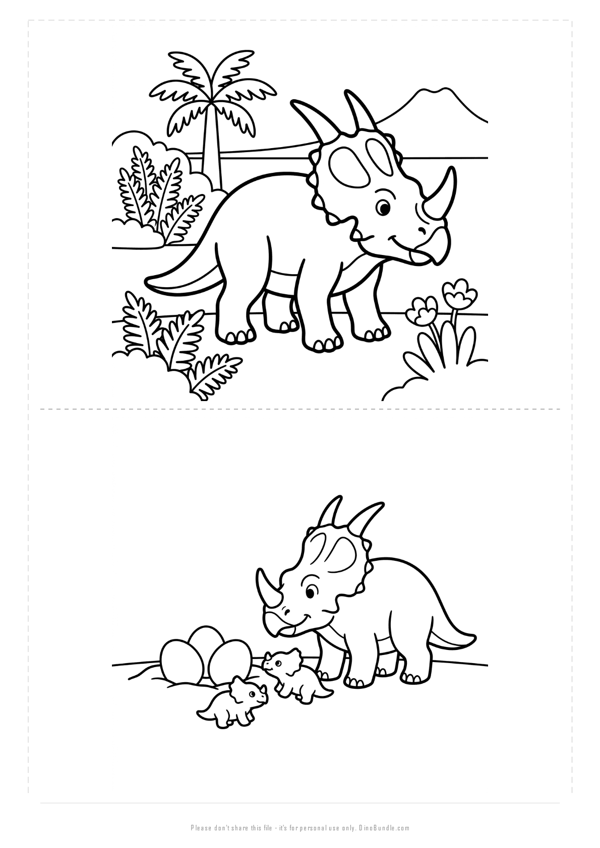 Einiosaurus printable page 5