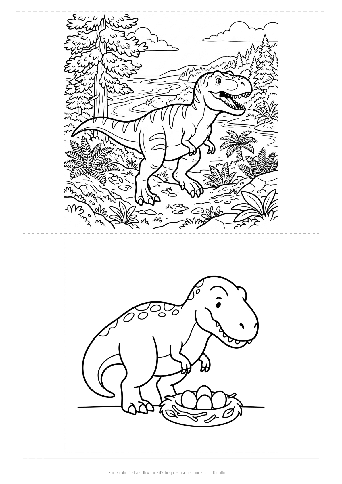Gorgosaurus printable page 5