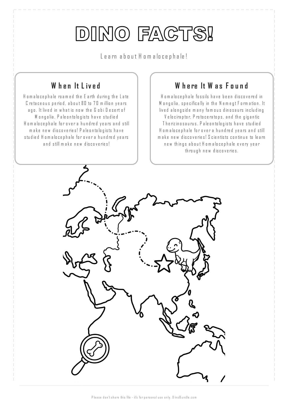 Homalocephale printable page 2