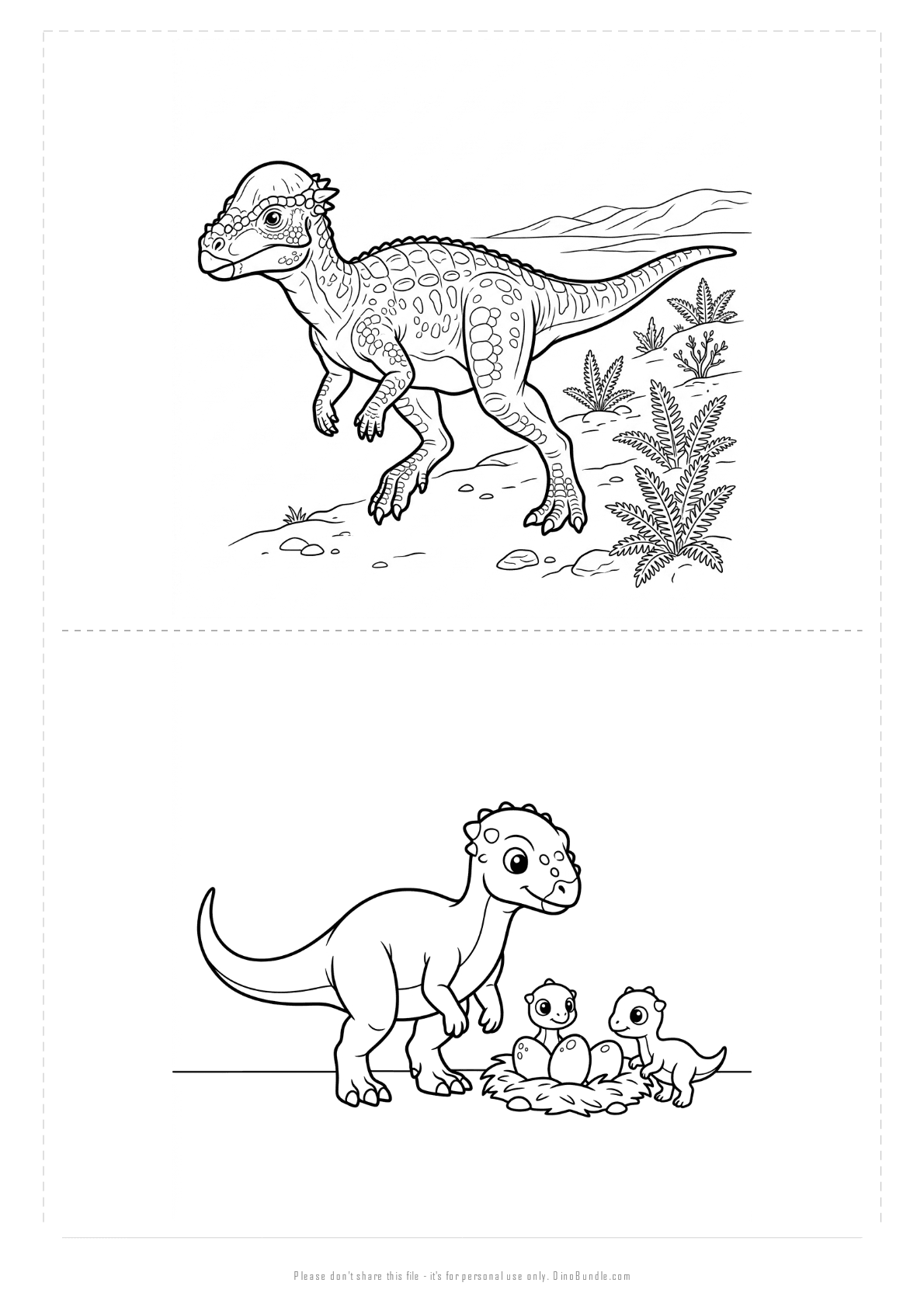 Homalocephale printable page 5