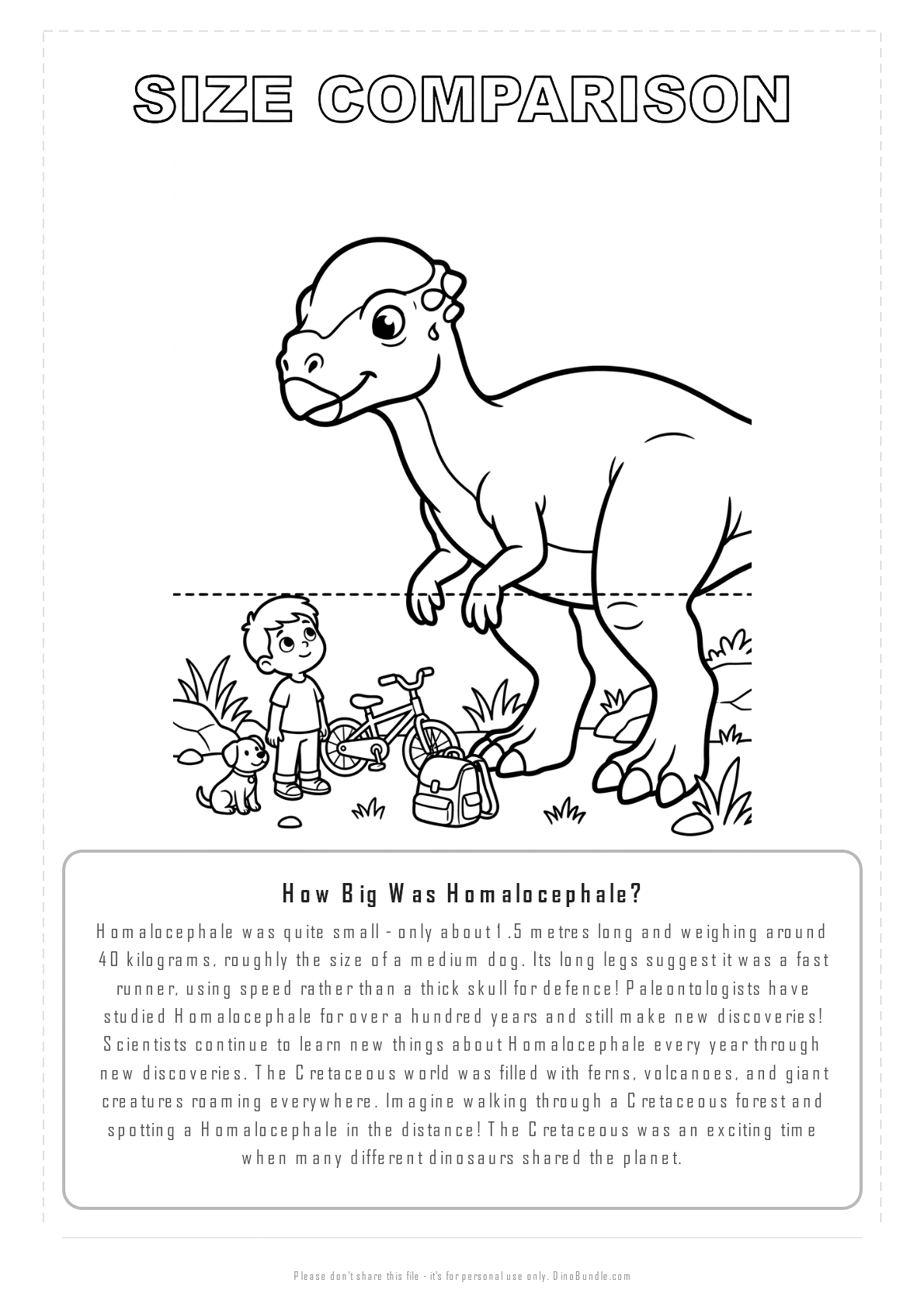 Homalocephale printable page 8