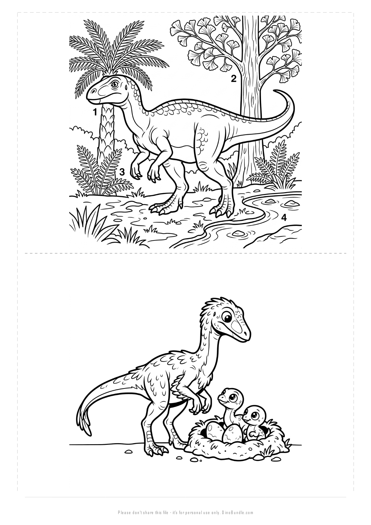 Limusaurus printable page 5