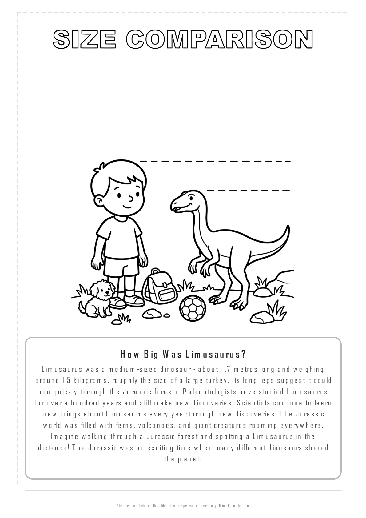Limusaurus printable page 8