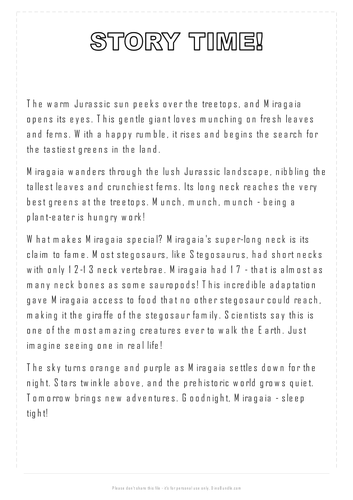 Miragaia printable page 4