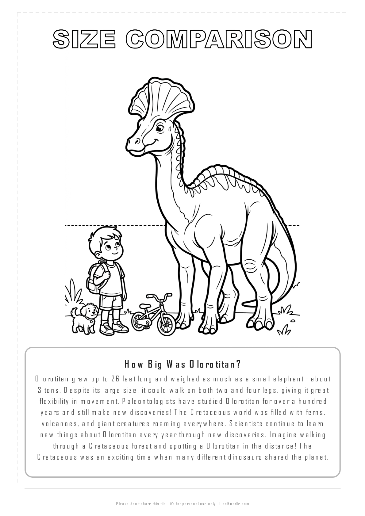 Olorotitan printable page 8