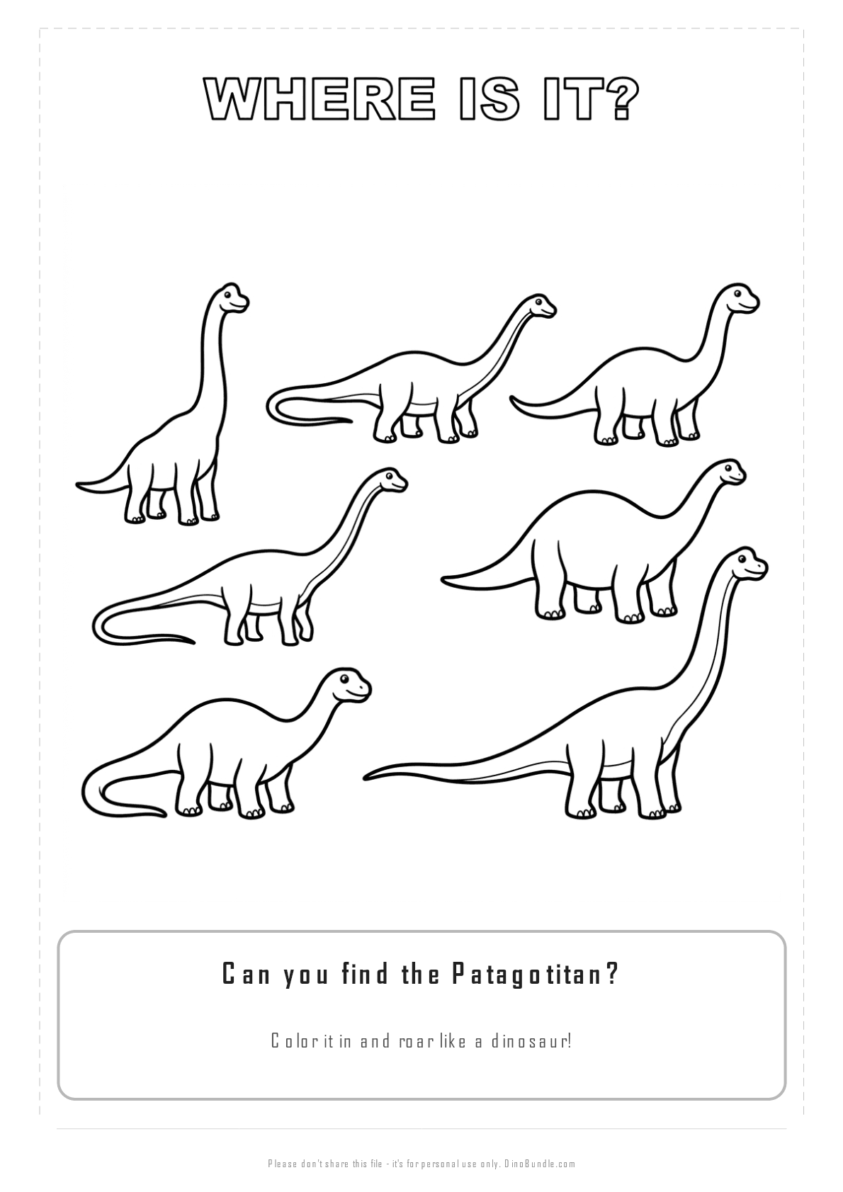 Patagotitan printable page 3