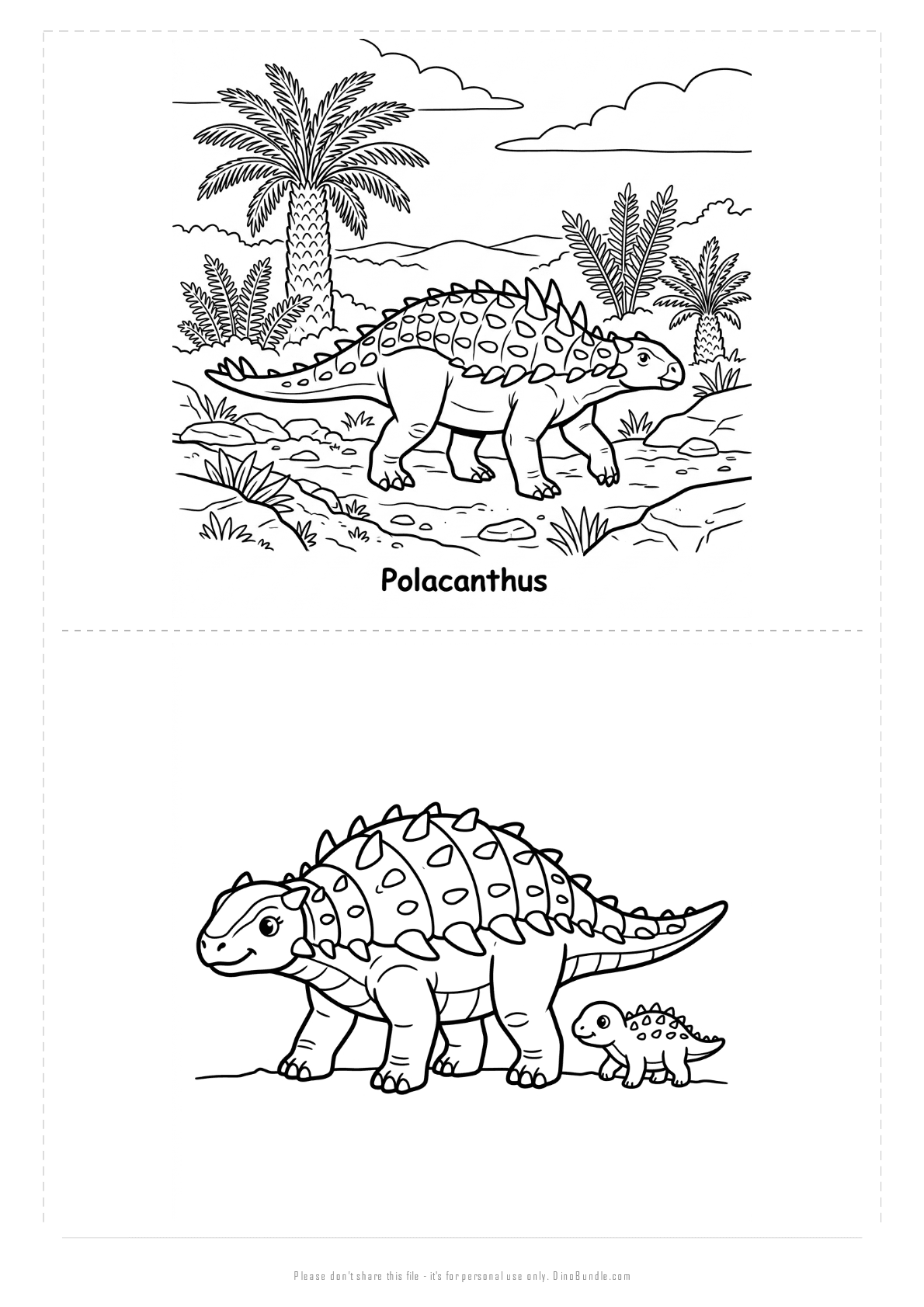 Polacanthus printable page 5