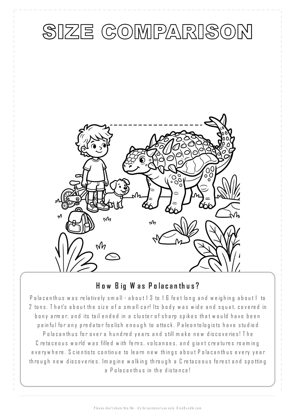 Polacanthus printable page 8