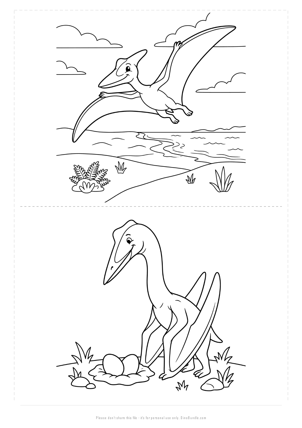 Quetzalcoatlus printable page 5