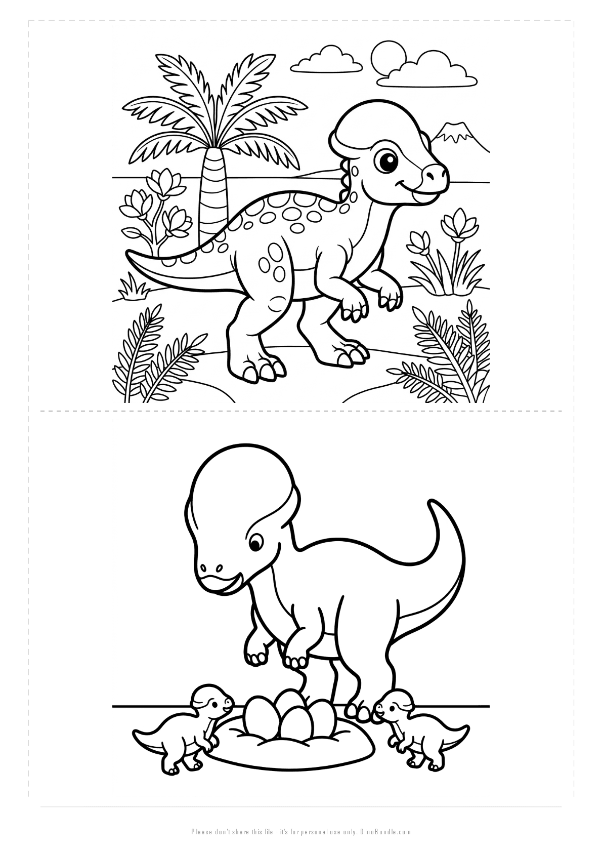 Stegoceras printable page 5