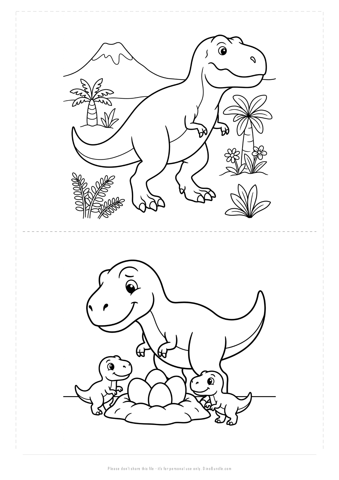 Tyrannosaurus Rex printable page 5