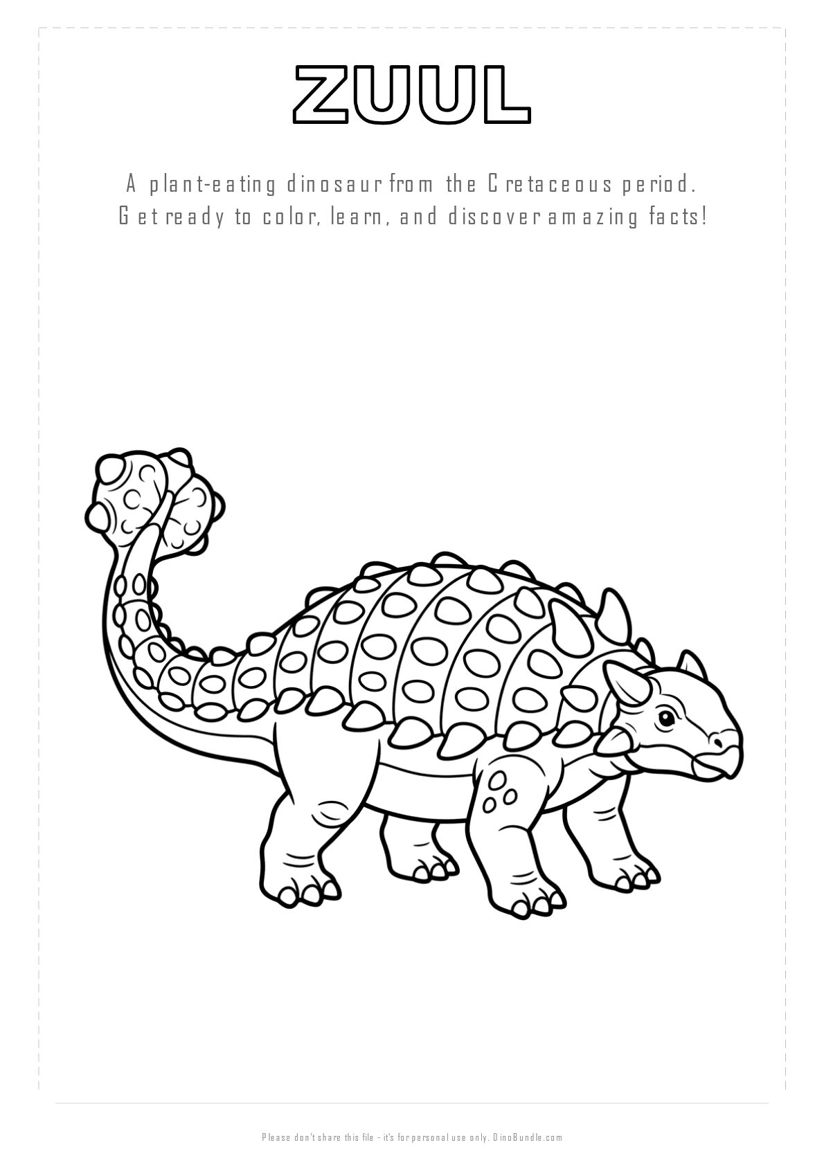 Zuul printable page 1
